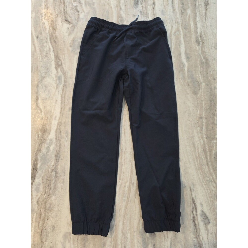 PLACE Girls' Quick Dry Moisture Wicking Jogger Pants – Navy Blue, Size...